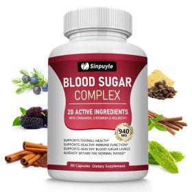 Blood Sugar Complex With Cinnamon, Chromium And Mulberry