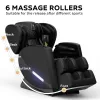 2024 Black, Zero Gravity Massage Chair Recliner