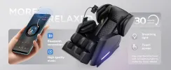 2024 Black, Zero Gravity Massage Chair Recliner