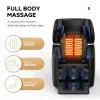 2024 Black, Zero Gravity Massage Chair Recliner