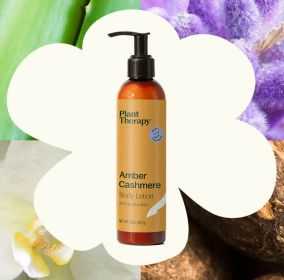 Amber Cashmere Body Lotion with Aloe and Shea  8oz