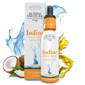 Iodine from Kelp w/D3 (120 servings)