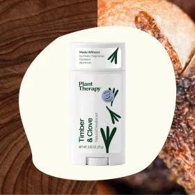 Timber & Clove Natural Deodorant - 2.65 oz