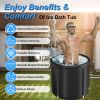 Portable Insulated Ice Bath Tub for Athletes Recovery