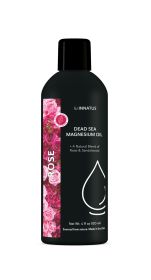 Natural Dead Sea Magnesium Oil with a Whiff of Rose & Sandalwood 4oz Topical Oil for Relaxation & Muscle Relief Promotes Skin Hydration & Replenishes