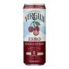 Virgil's - Soda Zero Sugar Black Cherry Can - Case Of 6 - 4/12 Fluid Ounces
