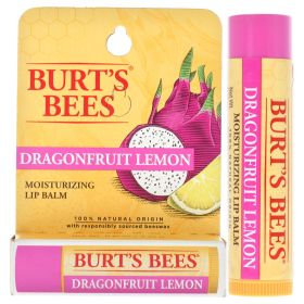 Dragonfruit Lemon Moisturizing Lip Balm By Burts Bees For Unisex - 0.15 Oz Lip Balm