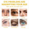 OUHOE Vitamin E Eye Cream, Lightened Dark Circles Crow's Feet, Firmed And Moisturized Eye Cream