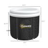 Athletes' Portable Cold Plunge Recovery Tub - Black