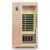 Two-Person Far-Infrared Hemlock Indoor Sauna Room