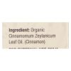 Nature's Answer - Organic Essential Oil - Cinnamon - 0.5 Oz.