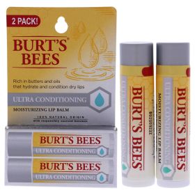 Ultra Conditioning Lip Balm Twin Pack By Burts Bees For Unisex - 2 X 0.15 Oz Lip Balm