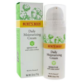 Sensitive Daily Moisturizing Cream By Burts Bees For Unisex - 1.8 Oz Cream