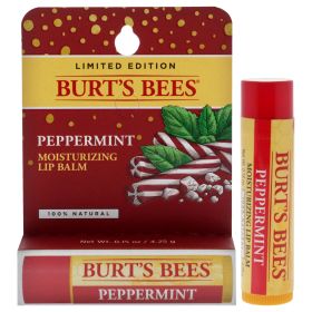 Peppermint Moisturizing Lip Balm Blister By Burts Bees For Unisex - 0.15 Oz Lip Balm
