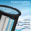 Portable Insulated Ice Bath Tub for Athletes Recovery