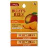 Mango Moisturizing Lip Balm Twin Pack By Burts Bees For Unisex - 2 X 0.15 Oz Lip Balm