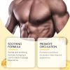 Houkea Bee Venom Men's Chest Care Oil Men's d Chest Contour Massage Care Essential Oil