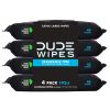 Flushable Wet Wipes for Adults, Unscented, Aloe-Infused, 192 Count (4 Pack)
