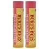Pink Grapefruit Moisturizing Lip Balm Twin Pack By Burts Bees For Unisex - 2 X 0.15 Oz Lip Balm