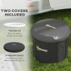 Athletes' Portable Cold Plunge Recovery Tub - Black