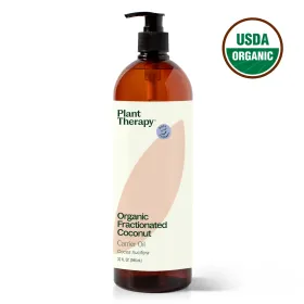 Organic Fractionated Coconut Carrier Oil 32 oz