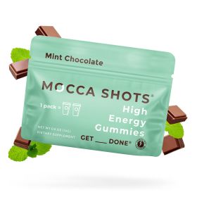 Mocca Shots Energy Gummies with Caffeine (Option: 12-Pack - Mint Chocolate)
