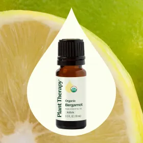 Organic Bergamot Essential Oil (Option: 10 mL)