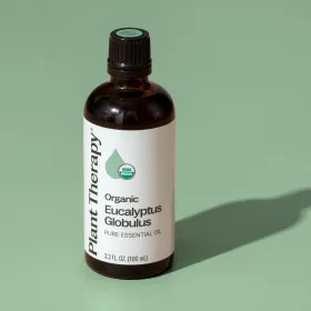 Organic Eucalyptus Globulus Essential Oil (Option: 100 mL)