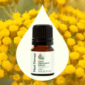 Organic Helichrysum Italicum Essential Oil (Option: 2.5 mL)