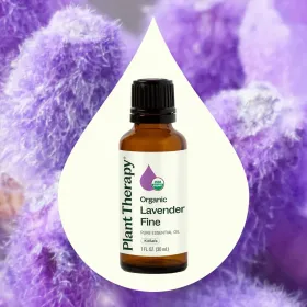 Organic Lavender Fine Essential Oil (Option: 30 mL)