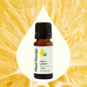 Organic Lemon Essential Oil (size: 30 ML)