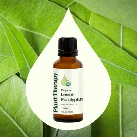 Organic Lemon Eucalyptus Essential Oil (Option: 30 mL)