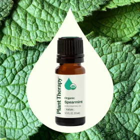 Organic Spearmint Essential Oil (Option: 10 mL)