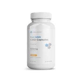 Pure CBD Isolate Capsules (Dosages: 500mg)