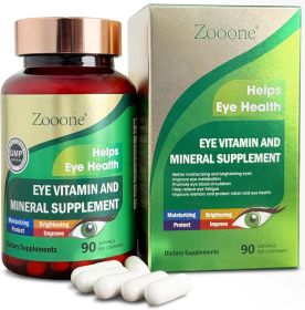 zooone Lutein and Zeaxanthin Eye Vitamins, Eye Vitamin and Mineral Supplement with Vitamin C E Zinc Copper, Vision Support for Macular Degeneration (style: capsule)