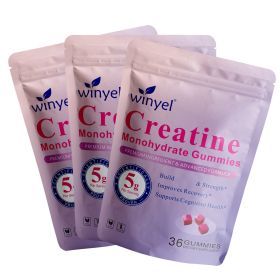 Creatine Monohydrate Gummies (QTY: 3 PCS)