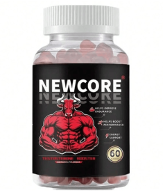 Bestselling product! NewCore Men's Gummies, NewCore Premium Men's Health Support (60-count gummy supplement vitamins), free shipping (style: Muscle-building gummies)