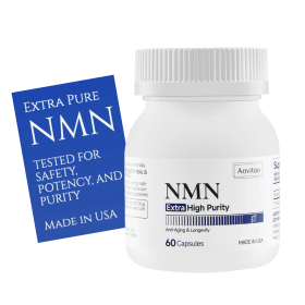 NMN Supplement 500mg Ultra Pure 99.8 Stabilized Form Supports NAD Production Cellular Health Healthy Aging 60 Capsules (size: 60Count)