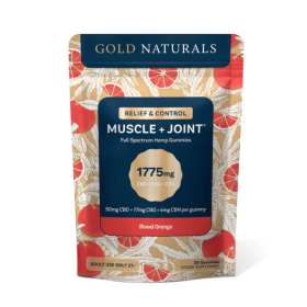 Muscle + Joint Relief Gummies â€“ Full-Spectrum Hemp Extract for Fast Recovery & Pain Support (Flavor: Blood Orange, size: 10 PACK)