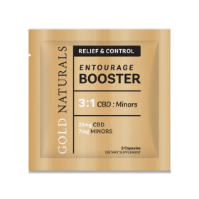 Entourage Booster Hemp Softgels â€“ Full Spectrum Relief Capsules for Stress (size: 2 PACK)