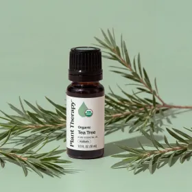 Organic Tea Tree Essential Oil (Option: 10 mL)