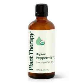 Organic Peppermint Essential Oil (Option: 100 mL)
