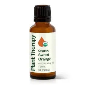 Organic Sweet Orange Essential Oil (Option: 30 mL)